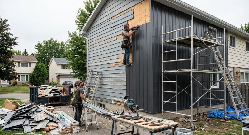 Aluminium Siding Installation in Huntington, VT