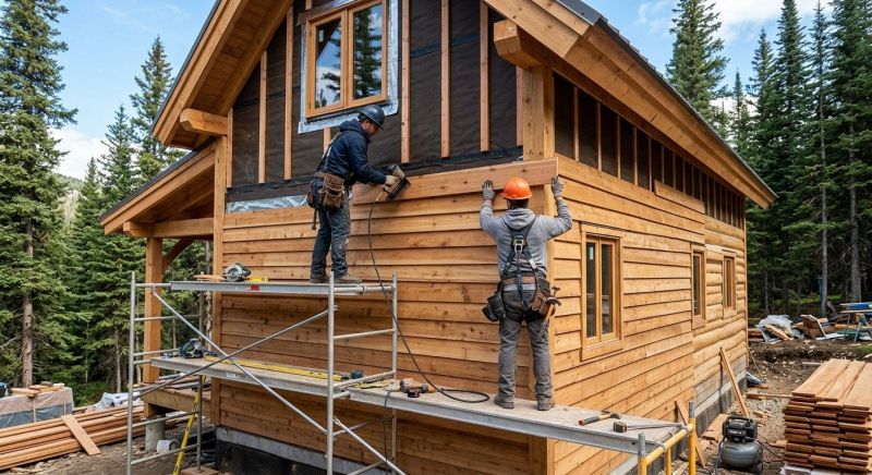 Barn Siding Installation in Middlebury, VT