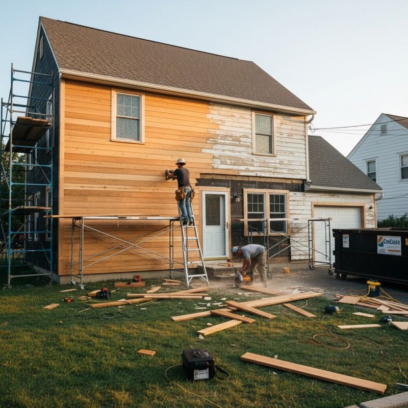 Barn Siding Replacement in Pittsfield, VT
