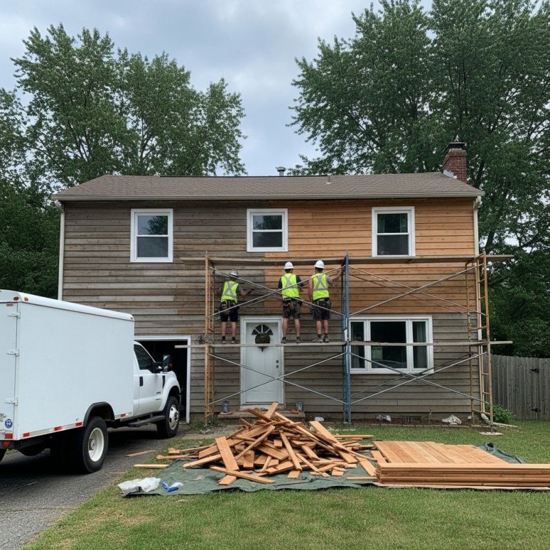 Barn Siding Replacement in Warren, VT