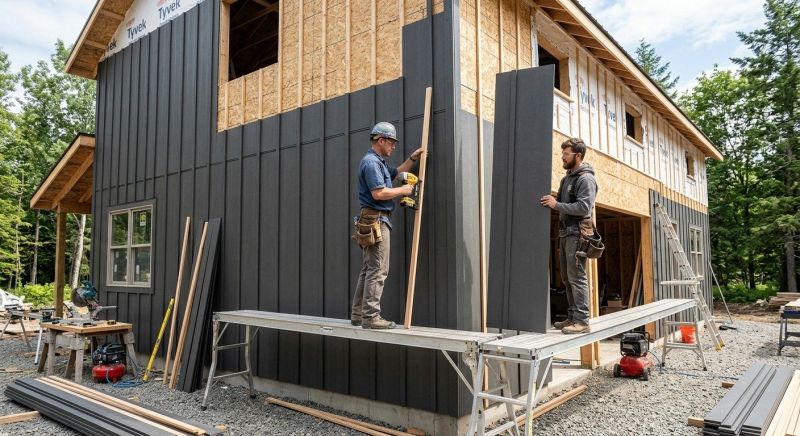 Batten Siding Installation in Middlebury, VT