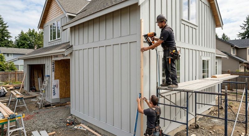 Batten Siding Installation in Vergennes, VT