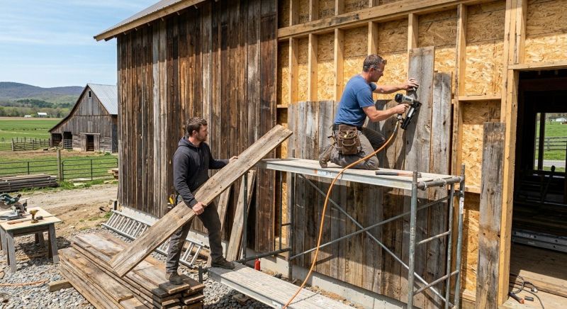 Batten Siding Installation in Vergennes, VT