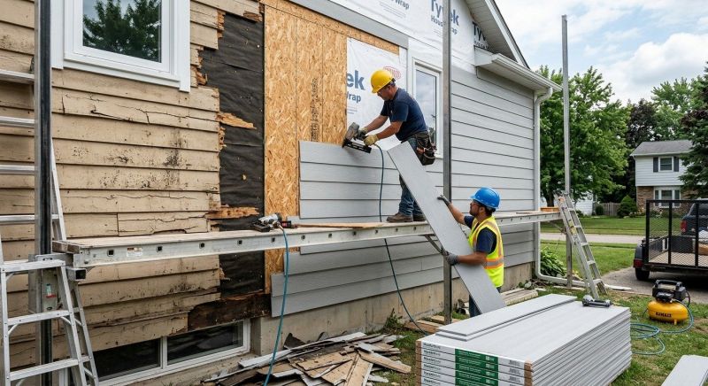 Board Siding Replacement in Addison County, VT