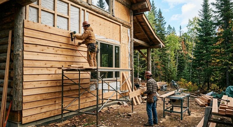 Cabin Siding Installation in Addison County, VT