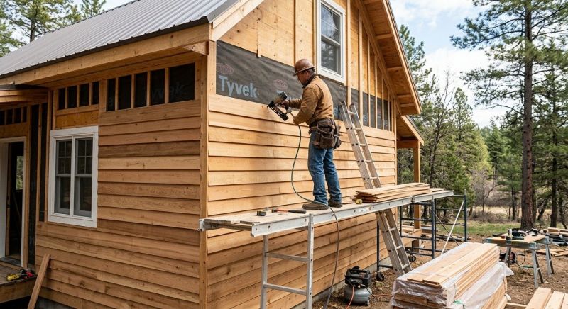 Cedar Siding Installation in Middlebury, VT