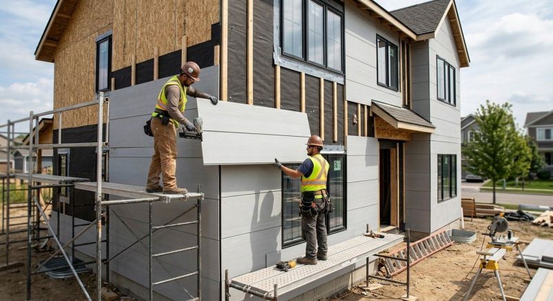 Cement Siding Installation in Brandon, VT