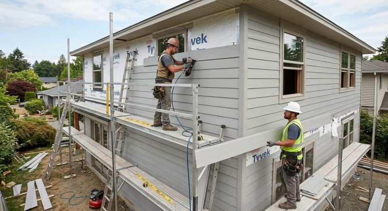 Cement Siding Installation in Brandon, VT