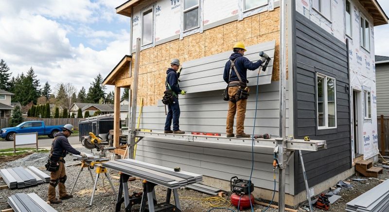 Cement Siding Installation in Pittsfield, VT