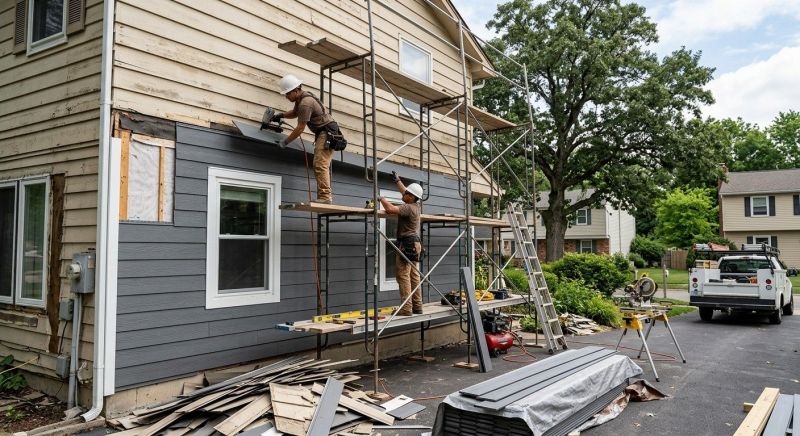 Cement Siding Installation in Warren, VT