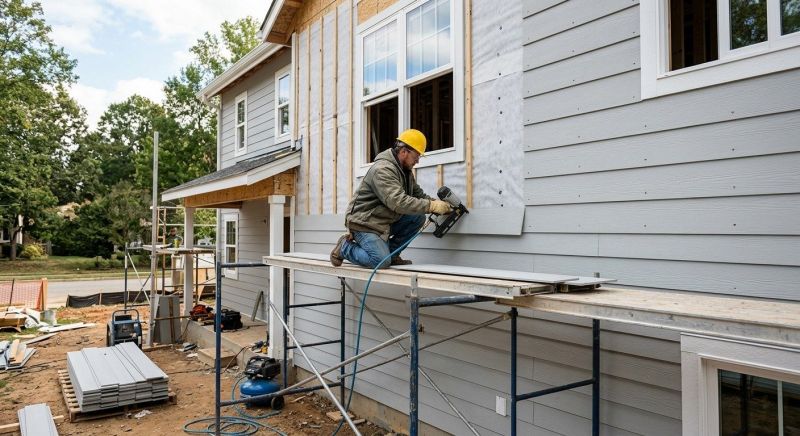 Cement Siding Replacement in Bristol, VT