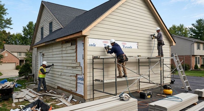 Cement Siding Replacement in Pittsfield, VT