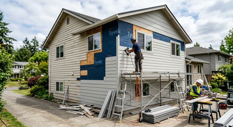Cement Siding Replacement in Warren, VT