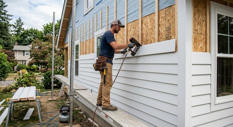 Clapboard Siding Installation in Addison County, VT