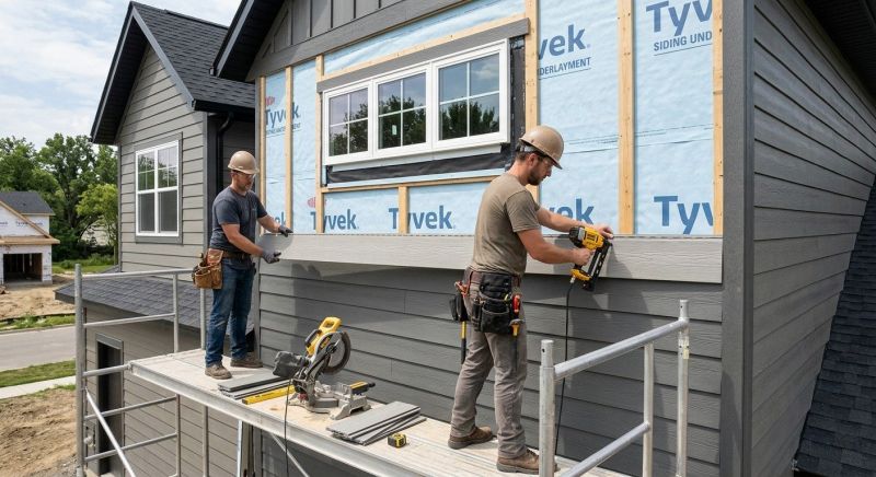 Composite Siding Installation in Addison County, VT