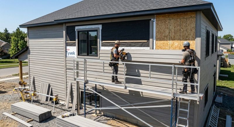 Composite Siding Installation in Middlebury, VT