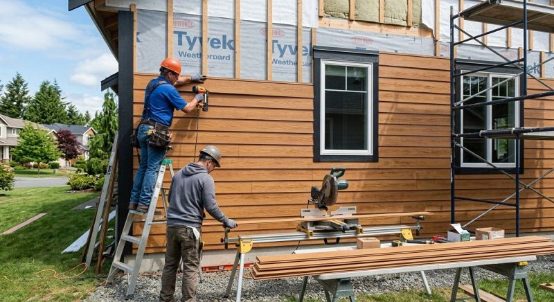 Engineered Siding Installation in Middlebury, VT