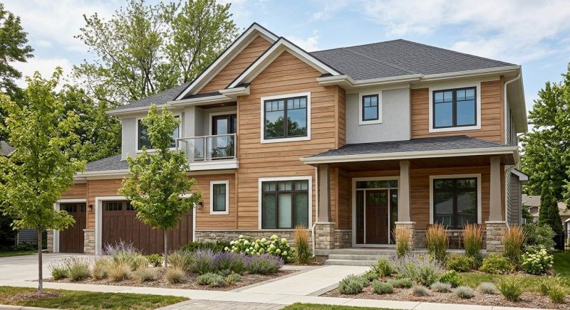 Faux Wood Siding Installation in Warren, VT