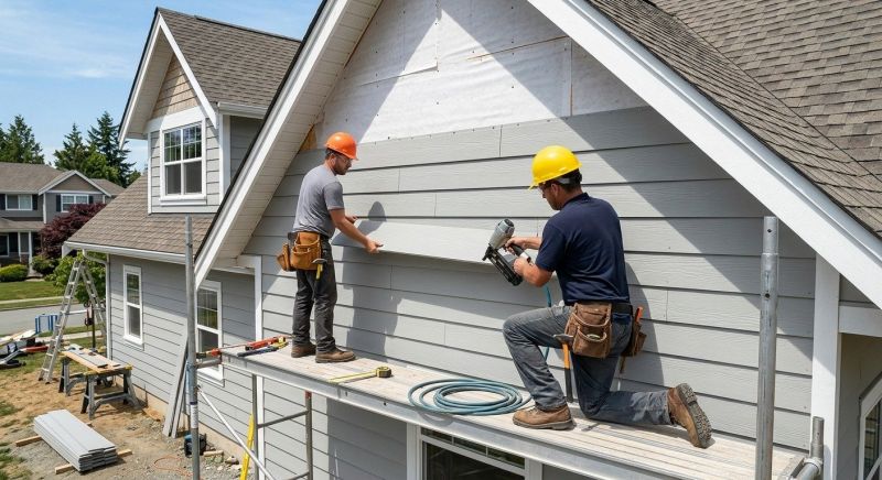 Fiber Cement Installation in Brandon, VT