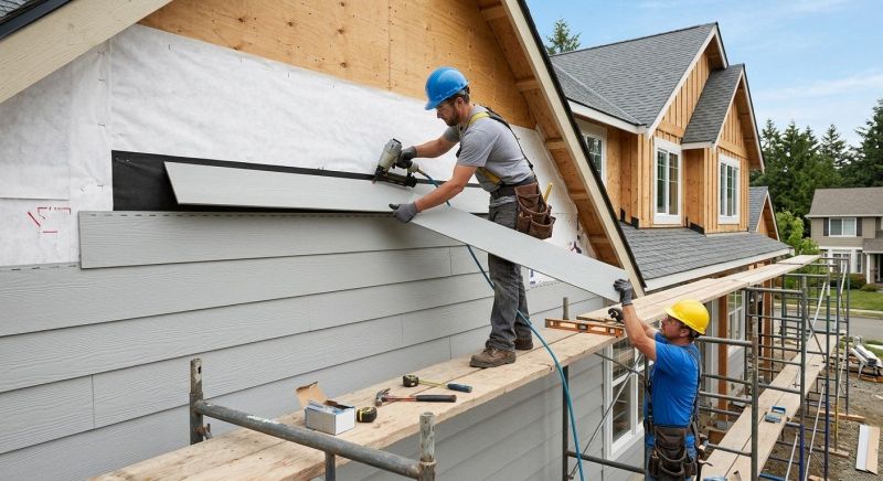 Fiber Cement Installation in Middlebury, VT