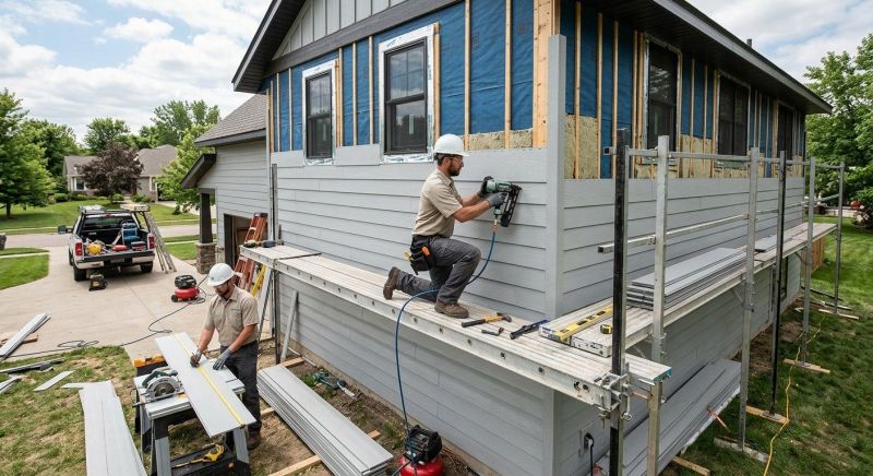 Fiber Cement Installation in Middlebury, VT