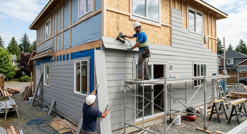 Fiber Cement Installation in Warren, VT