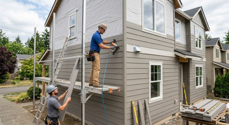 Fiber Cement Installation in Warren, VT