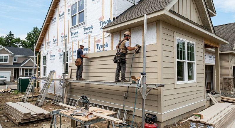 Fiber Siding Installation in Pittsfield, VT