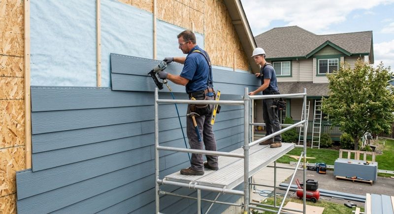 Fiber Siding Installation in Waitsfield, VT