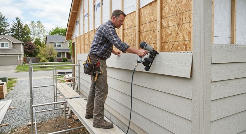 Fiberboard Siding Installation in Addison County, VT