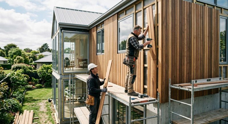 Hardwood Siding Installation in Addison County, VT