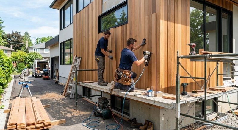 Hardwood Siding Installation in Vergennes, VT