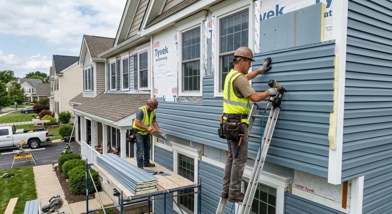 Insulated Siding Installation in Middlebury, VT