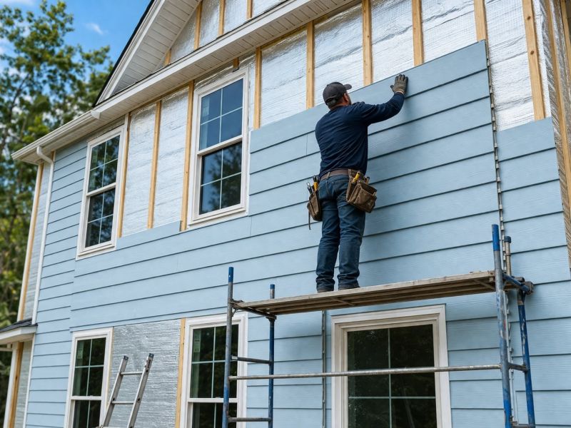 Insulated Siding Installation in Pittsfield, VT