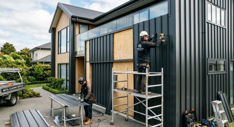 Metal Cladding Installation in Addison County, VT