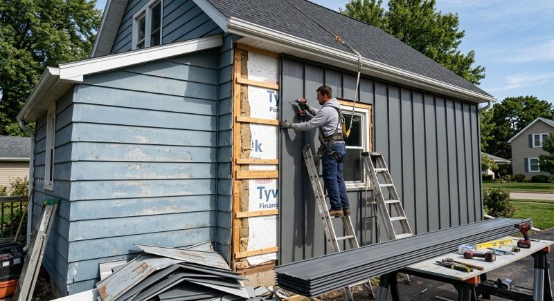 Metal Siding Installation in Middlebury, VT