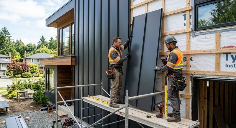 Metal Siding Installation in Pittsfield, VT