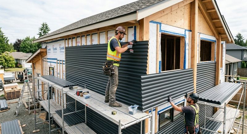 Metal Siding Installation in Warren, VT