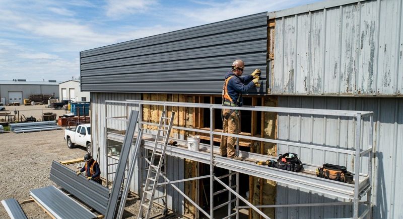 Metal Siding Replacement in Bristol, VT