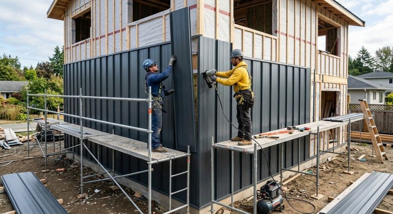 Metal Siding Replacement in Bristol, VT