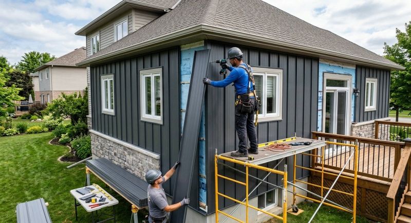 Metal Siding Replacement in Warren, VT