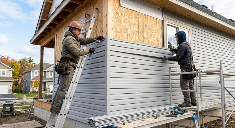 Polymer Siding Installation in Addison County, VT
