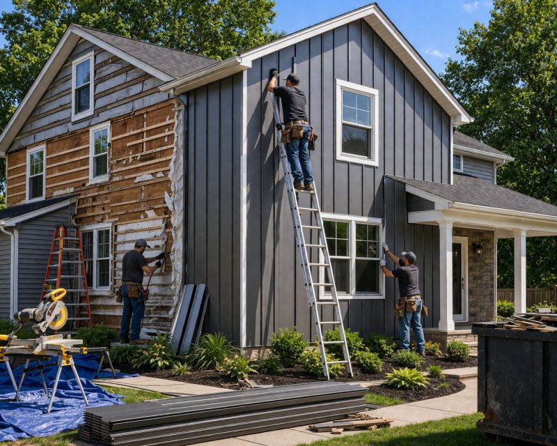 Residential Siding Replacement in Addison County, VT