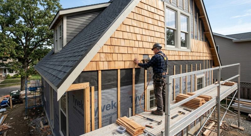 Shake Siding Installation in Brandon, VT