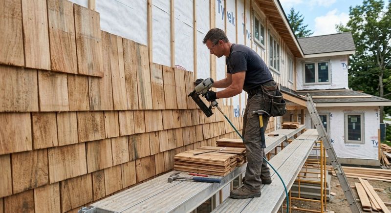 Shake Siding Installation in Addison County, VT