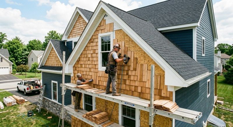Shake Siding Installation in Vergennes, VT