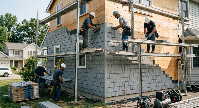 Shingle Siding Installation in Addison County, VT