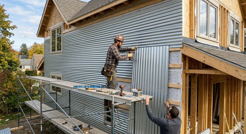 Tin Siding Installation in Addison County, VT