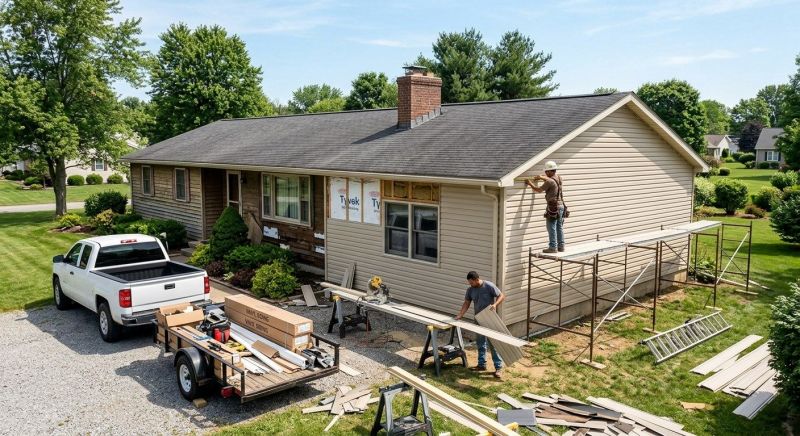 Vinyl Cladding Installation in Addison County, VT