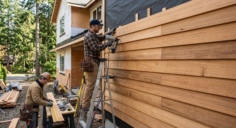 Wood Barn Siding Installation in Addison County, VT